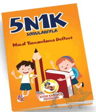 1. Sınıf 5N1K Sorularıyla Masal Tamamlama Defteri - 1
