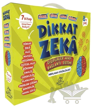 Dikkat Zeka 2. Sınıf Seti - 8 Yaş (7 Kitap Takım)