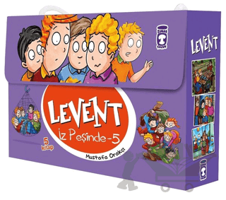 Levent İz Peşinde 5 Set (5 Kitap)