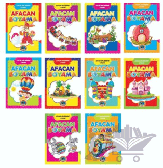 Afacan Boyama (10 Kitap Takım)