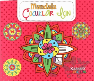 Çocuklar İçin Mandala Pembe