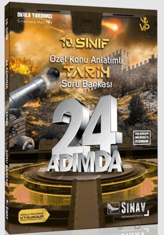 24 Adımda 10. Sınıf Özel Konu Anlatımlı Tarih Soru Bankası