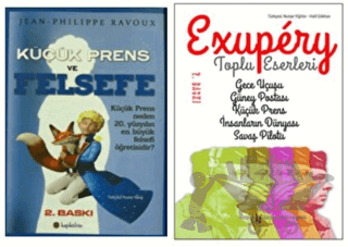 Küçük Prens ve Felsefesi / Saint-Exupery Toplu Eserleri 1 (2 Kitap Set)