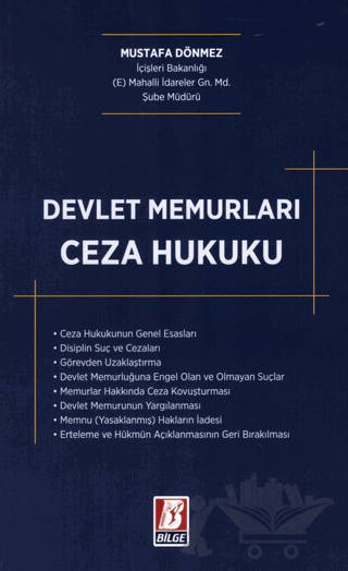 Devlet Memurları Ceza Hukuku