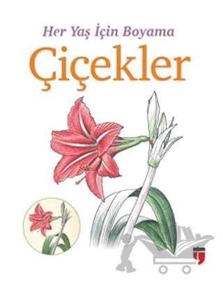 Her Yaş İçin Boyama - Çiçekler