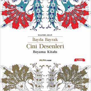 Çini Desenleri Boyama Kitabı
