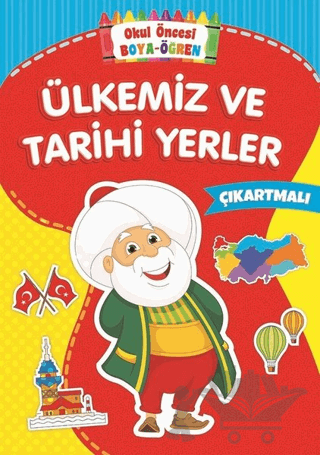 Ülkemiz ve Tarihi Yerler - Okul Öncesi Boya-Öğren