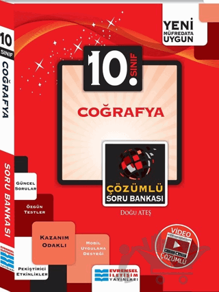 10. Sınıf Kazanım Odaklı Coğrafya Çözümlü Soru Bankası