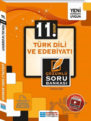 11. Sınıf Türk Dili ve Edebiyatı Video Çözümlü Soru Bankası