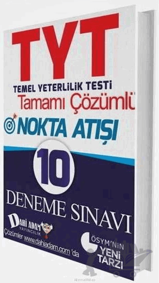 TYT Tamamı Çözümlü 10 Deneme Sınavı