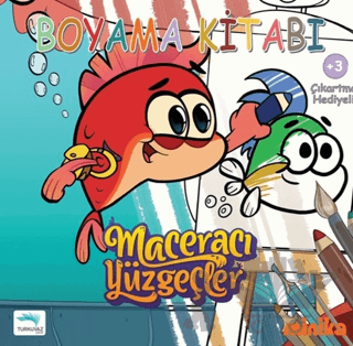 Boyama Kitabı - Maceracı Yüzgeçler 1