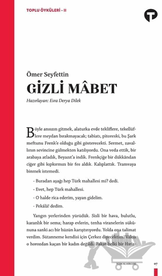 Gizli Mabet - Toplu Öyküleri 2