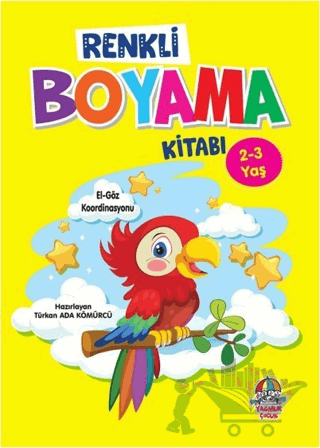 Renkli Boyama Kitabı (2-3 yaş)