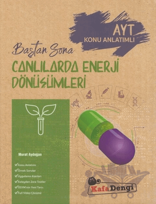 AYT Baştan Sona Canlılarda Enerji Dönüşümleri