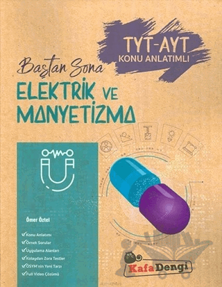 TYT AYT Elektrik ve Manyetizma Baştan Sona Konu Anlatımlı