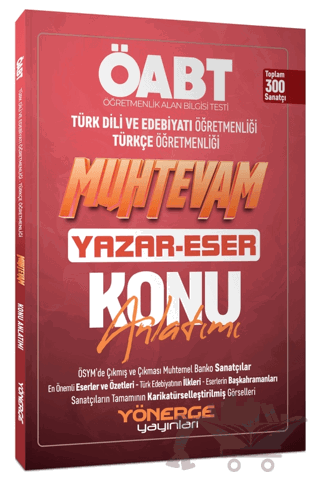 ÖABT Türkçe-Edebiyat Muhtevam Yazar Eser Konu Anlatımı