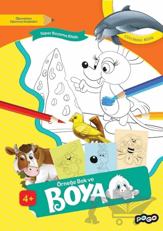 Örneğe Bak ve Boya - Sarı