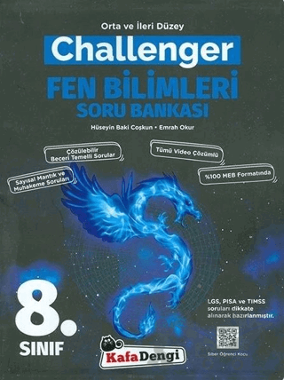 8. Sınıf Fen Bilimleri Challenger Soru Bankası