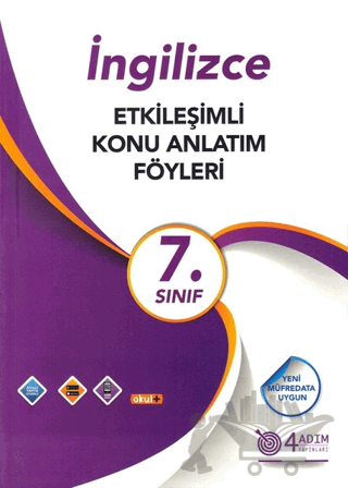 7. Sınıf İngilizce Etkileşimli Konu Anlatım Föyleri