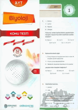 AYT Biyoloji Yaprak Test