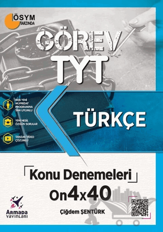 Armada Görev YKS TYT Türkçe Konu Denemeleri 14X40 Video Çözümlü