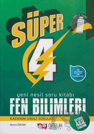 4. Sınıf Fen Bilimleri Yeni Nesil Süper Soru Kitabı