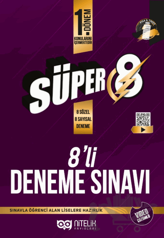 Süper 8 1. Dönem 8'li Deneme Sınavı