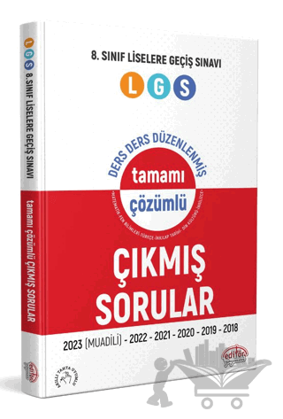 8. Sınıf LGS Ders Ders Tamamı Çözümlü Çıkmış Sorular