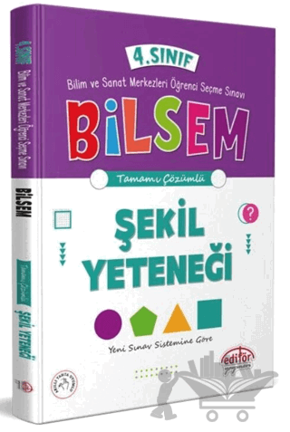 4. Sınıf Bilsem Hazırlık Şekil Yeteneği Tamamı Çözümlü
