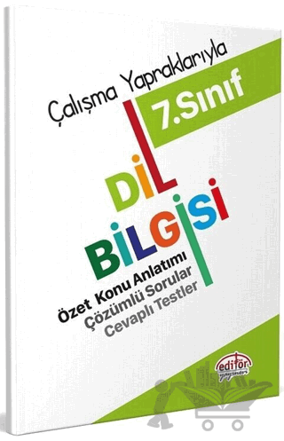 Editör Yayınları 7. Sınıf Dil Bilgisi Özet Konu Anlatımı