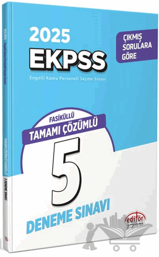 2025 EKPSS Tamamı Çözümlü 5 Deneme Sınavı