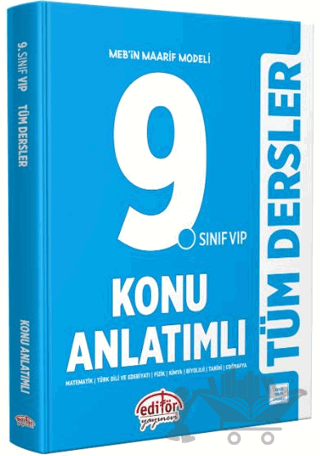 9. Sınıf VIP Tüm Dersler Konu Anlatımlı