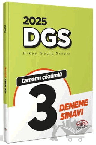 2025 DGS Tamamı Çözümlü 3 Deneme Sınavı