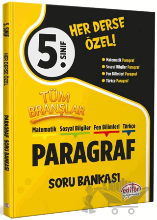 5. Sınıf Tüm Branşlar Paragraf Soru Bankası