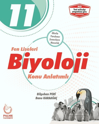 Palme 11. Sınıf Fen Liseleri Biyoloji Konu Anlatımlı