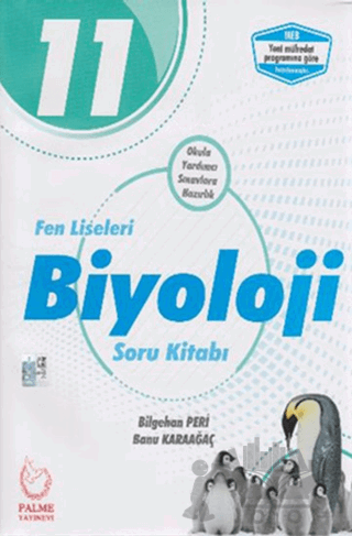 Palme 11. Sınıf Fen Liseleri Biyoloji Soru Kitabı