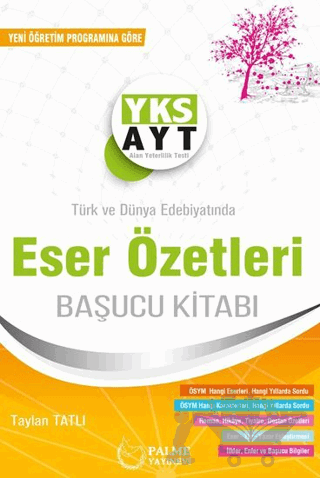 Palme YKS AYT Eser Özetleri Başucu Kitabı