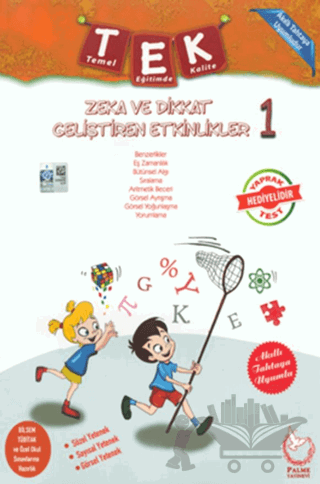 1. Sınıf Zeka ve Dikkat Geliştiren Etkinlikler (Yaprak Test Hediyeli)
