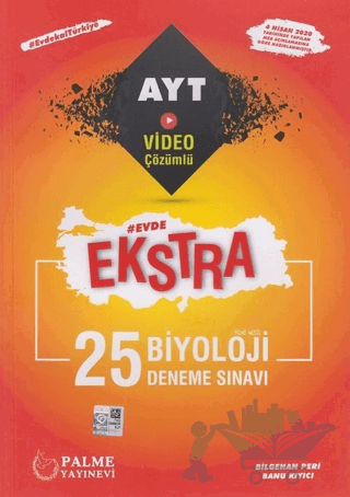 Palme YKS AYT Ekstra Biyoloji 25 Deneme Sınavı