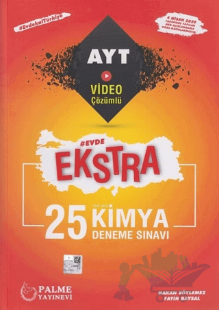 Palme YKS AYT Ekstra Kimya 25 Deneme Sınavı