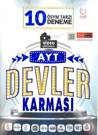 Palme YKS AYT Devler Karması 10 Deneme Sınavı