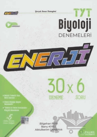 Palme YKS TYT Enerji Biyoloji 30 Deneme Sınavı Video Çözümlü