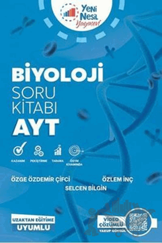 Yeni Nesil YKS AYT Biyoloji Soru Kitabı