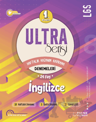 Ultra Serisi LGS 1. Dönem İngilizce Denemeleri