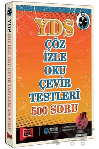 YDS Çöz İzle Oku Çevir Testleri 500 Soru