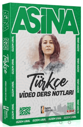 2024 Aşina KPSS Türkçe Ders Notu