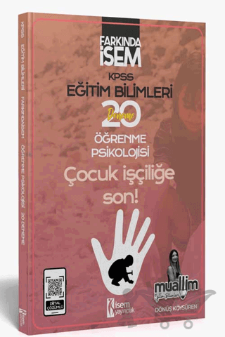 2024 Farkında İsem KPSS Eğitim Bilimleri Öğrenme Psikolojisi 20 Deneme