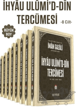 İhya-u Ulumid'd-Din Tercümesi Büyük Boy (8 Cilt Takım)