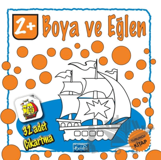Boya ve Eğlen - Turuncu Kitap - 32 Adet Çıkartma