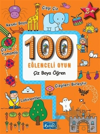 100 Eğlenceli Oyun - Çiz Boya Öğren